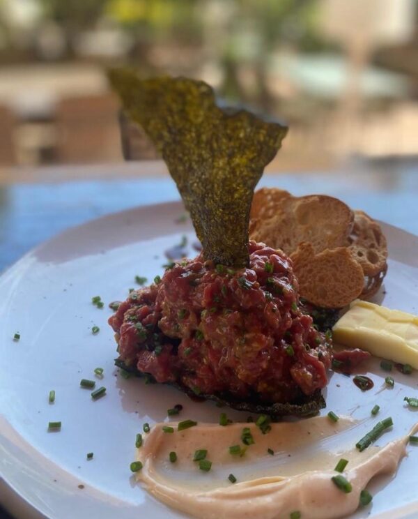 “Steak tartare” de filet de vedella